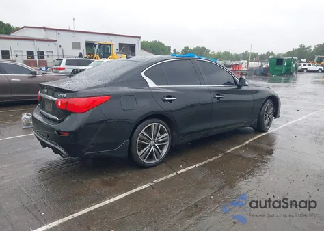 2016 Infiniti Q50 3.0T Sport z USA, uszkodzony, nr VIN JN1EV7AR2GM342228